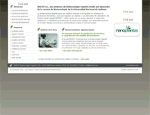 Tablet Screenshot of bioext.com
